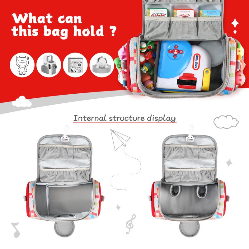 Kids Travel Storage Bag for Story Dream Machine & Accessories - Large Capacity, Portable Carrying Case