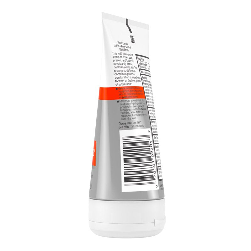 Neutrogena Acne Face Wash & Exfoliating Scrub Set - Salicylic Acid, 4.2 fl oz, 3 Pack