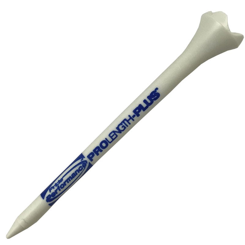 Plastic Golf Tees Combo Pack - 40 Count, Low-Resistance, Durable Performance