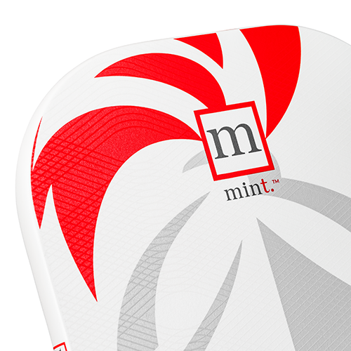 Mint Mon Mirroir Pickleball Paddle – 3K Carbon Kevlar Face, 14mm Poly Core, Edgeless USAPA Approved