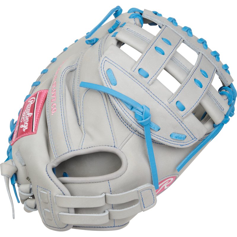 Fastpitch Catcher's Mitt 33-Inch Leather Baseball Glove with Modified H Web