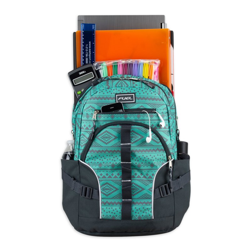 Unisex Multipocket Active Backpack with Laptop & Hydration Pockets