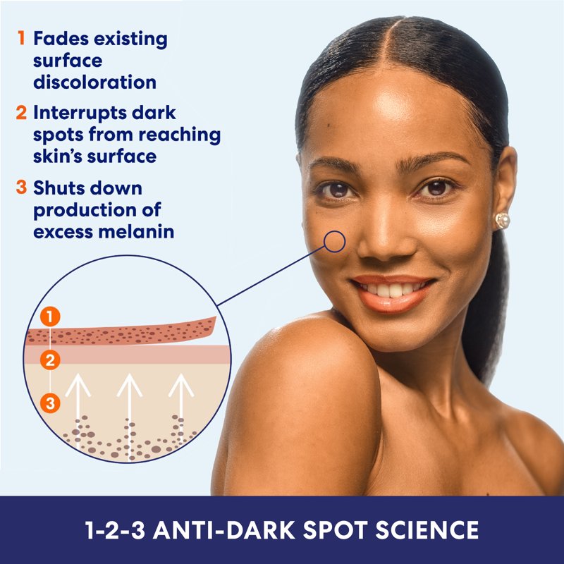 Nighttime Dark Spot Corrector with Retinol & Niacinamide - Brightening Face Cream, 2.7 oz