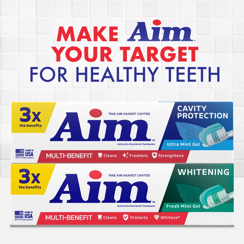 Cavity Protection Toothpaste Gel Ultra Mint 5.5 oz | Multi-Pack Options