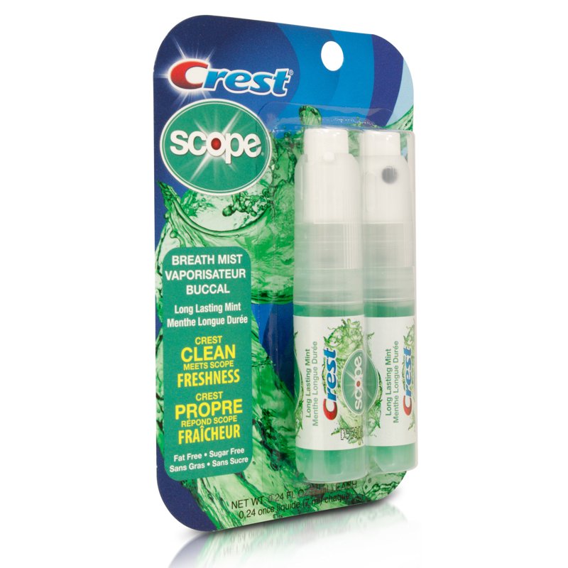 Multipack Breath Spray - Long Lasting Mint Freshness, 0.24 fl oz
