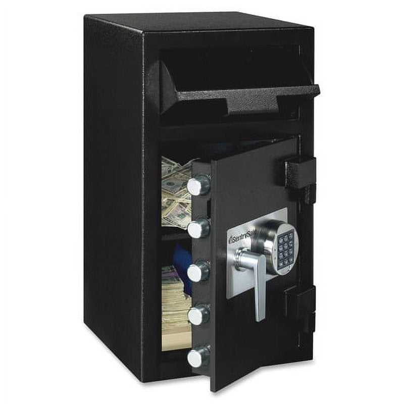 Depository Electronic Lock Safe 1.60 ft Fire & Water Resistant Security Safe