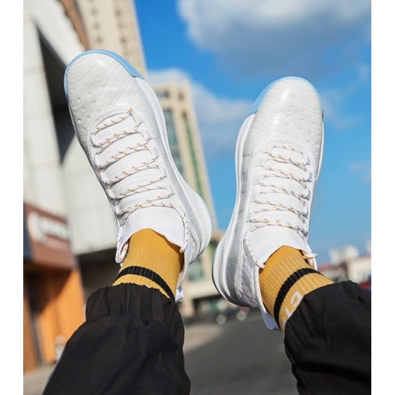 Men's Basketball Shoes Anti Slip Sports Sneakers for Training and Outdoor Activities