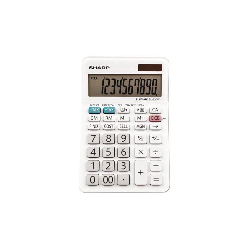 Desktop Calculator with Large LCD, Currency Conversion & Tax Keys