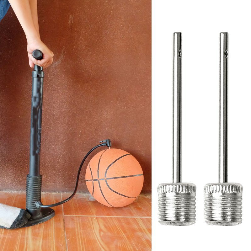 Sports Ball Inflation Needles Set - 20 Stainless Steel Pump Needles for Basketball Football Volleyball