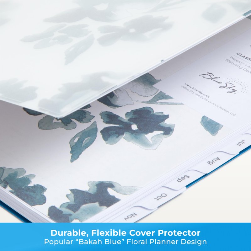 2026 Weekly & Monthly Planner Calendar | 8.5 x 11, Flexible Cover, Laminated Tabs