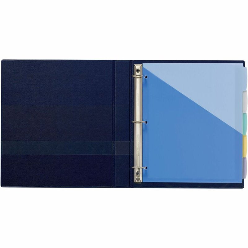 Translucent Write-On File Dividers with Pockets - Multi Pack Office Organization