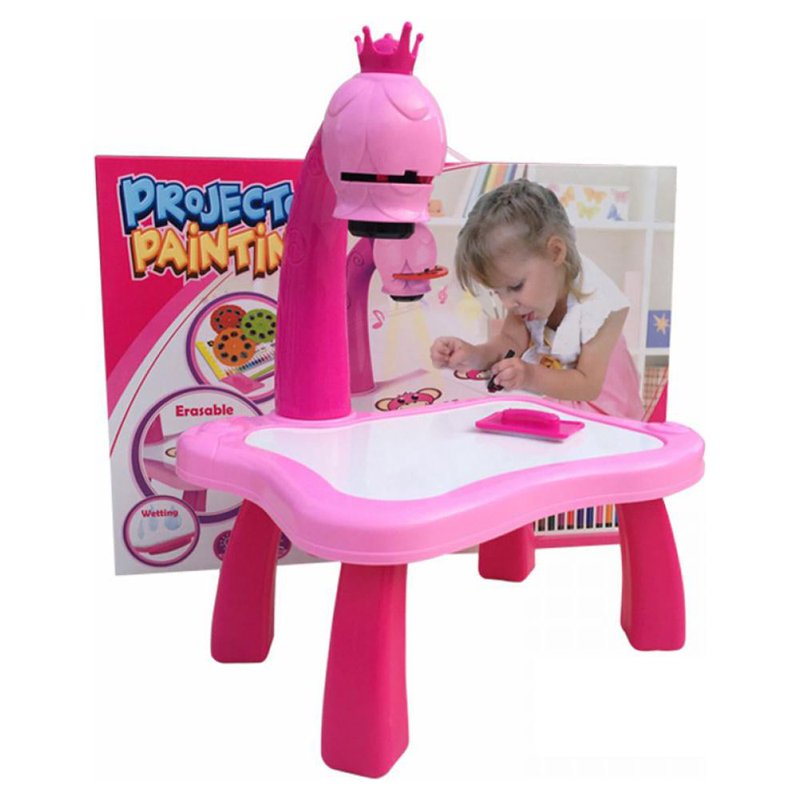 Magnetic Drawing Board for Toddlers - Erasable Doodle & Projection Art Toy for Kids 3-6 Years