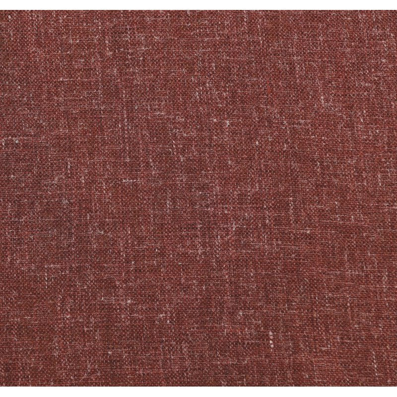 Linen Blend Light Filtering Curtain Panel - Deep Redwood, 50x84 Inches