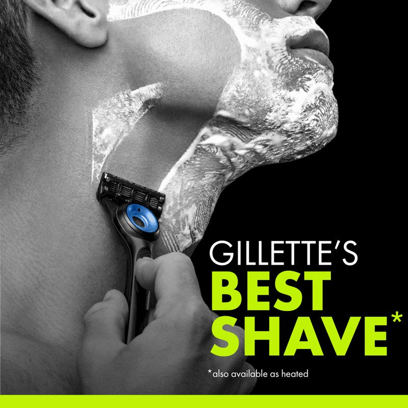 Gillette Labs Seahawks Special Edition Razor for Men - Exfoliating Bar, 1 Handle & 1 Blade Refills