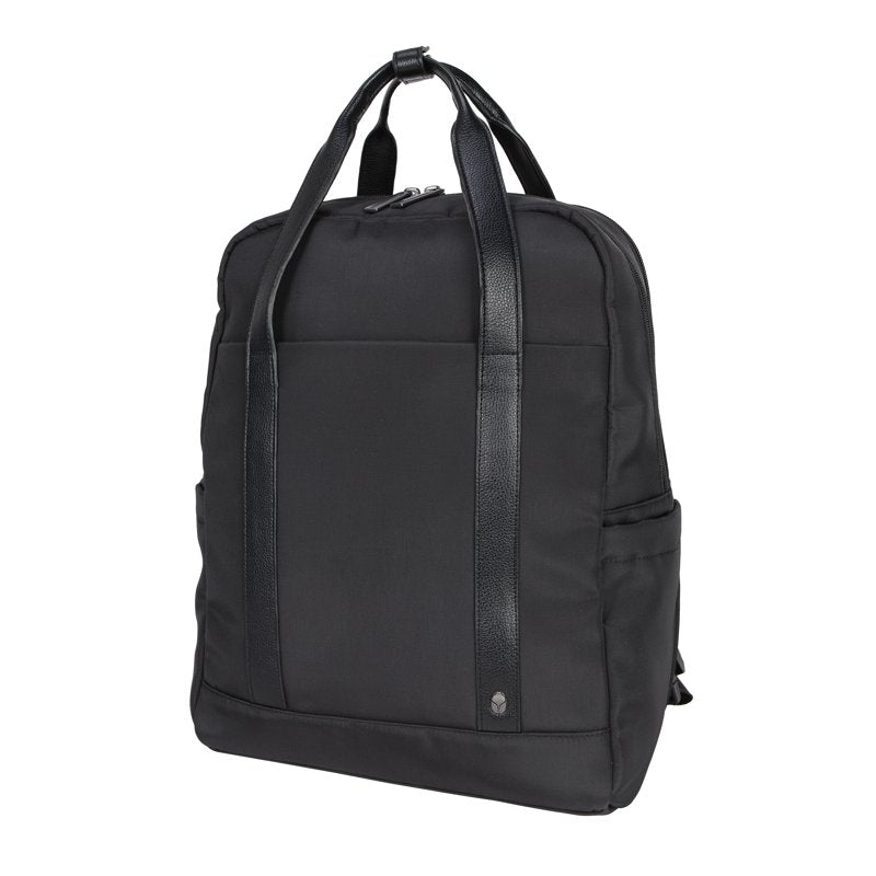Convertible Travel Backpack Tote with Laptop Sleeve - 16-Inch Nylon