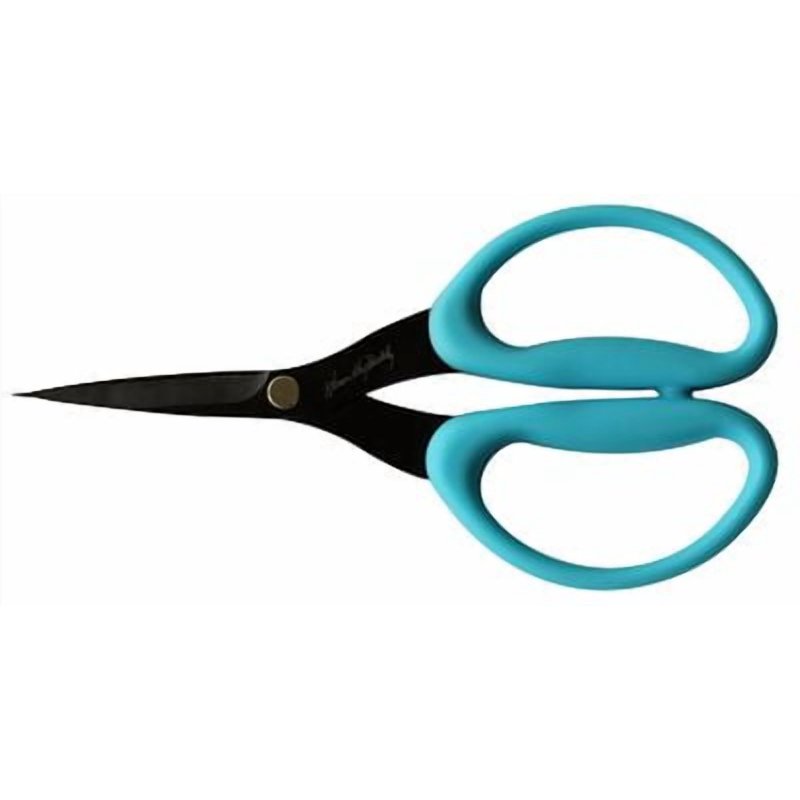 6-Inch Fabric Scissors with Serrated Blades & Soft Handles for Crafting and Sewing