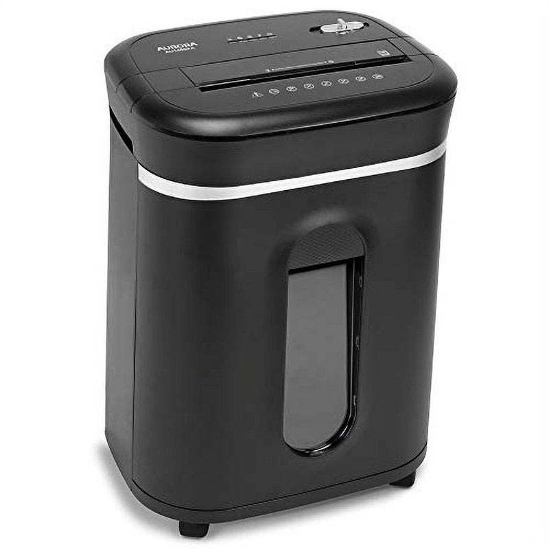 14-Sheet Crosscut Paper CD Credit Card Shredder with 6-Gallon Bin