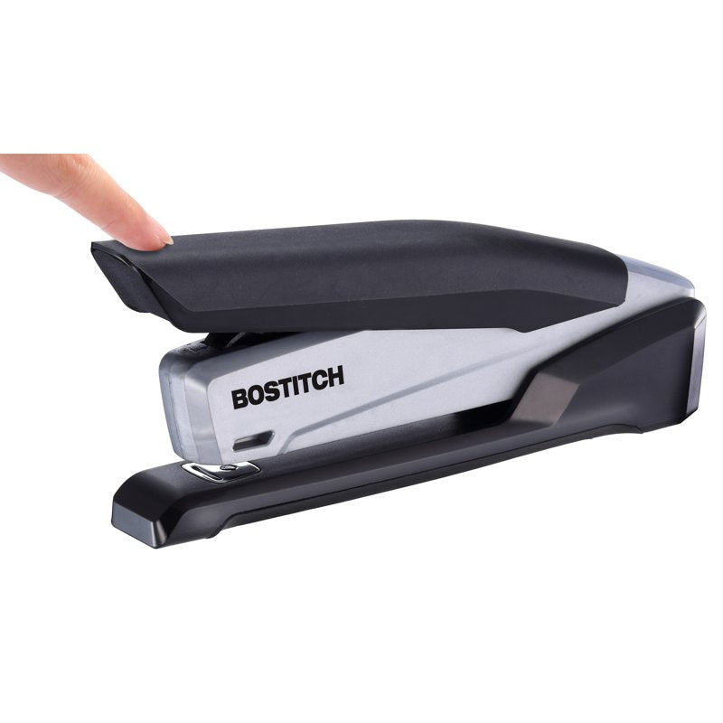 PaperPro inPOWER 20 Desktop Stapler - 20-Sheet Capacity, Black/Gray