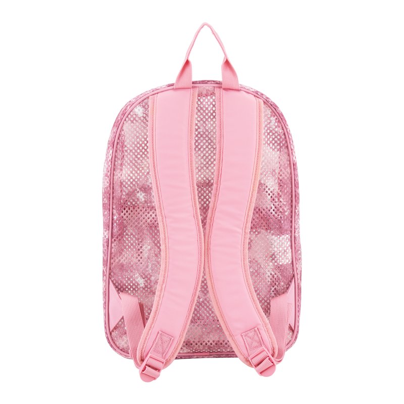 Unisex City Mesh Backpack 16-Inch with Adjustable Padded Straps - Multiple Colors
