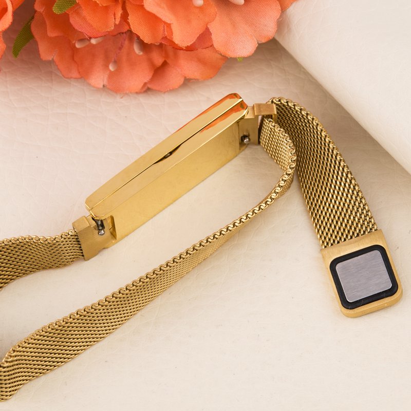 Aromatherapy Diffuser Bracelets - Adjustable Stainless Steel Jewelry with Reusable Felt Pads, Gift Box - Gold, Silver, Rose Gold