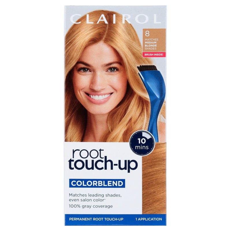 Permanent Hair Dye Kit for Root Touch-Up - Multiple Shades & Pack Sizes