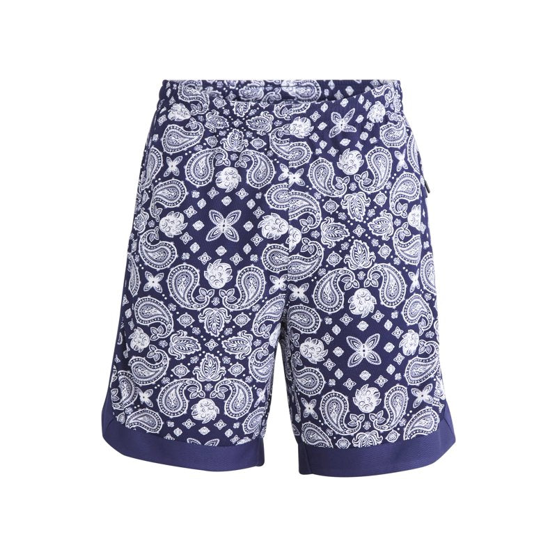 Men's Printed Basketball Shorts - 8-Inch Inseam Active Fit Sportswear