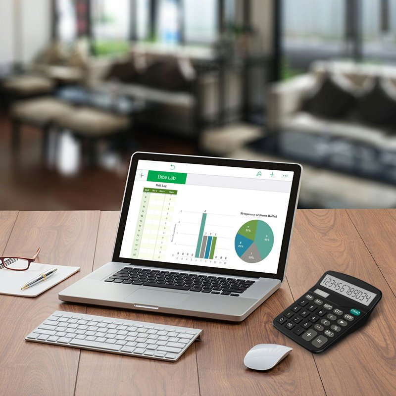 Desktop Calculator Helect H1001 Standard Function Office Calculator