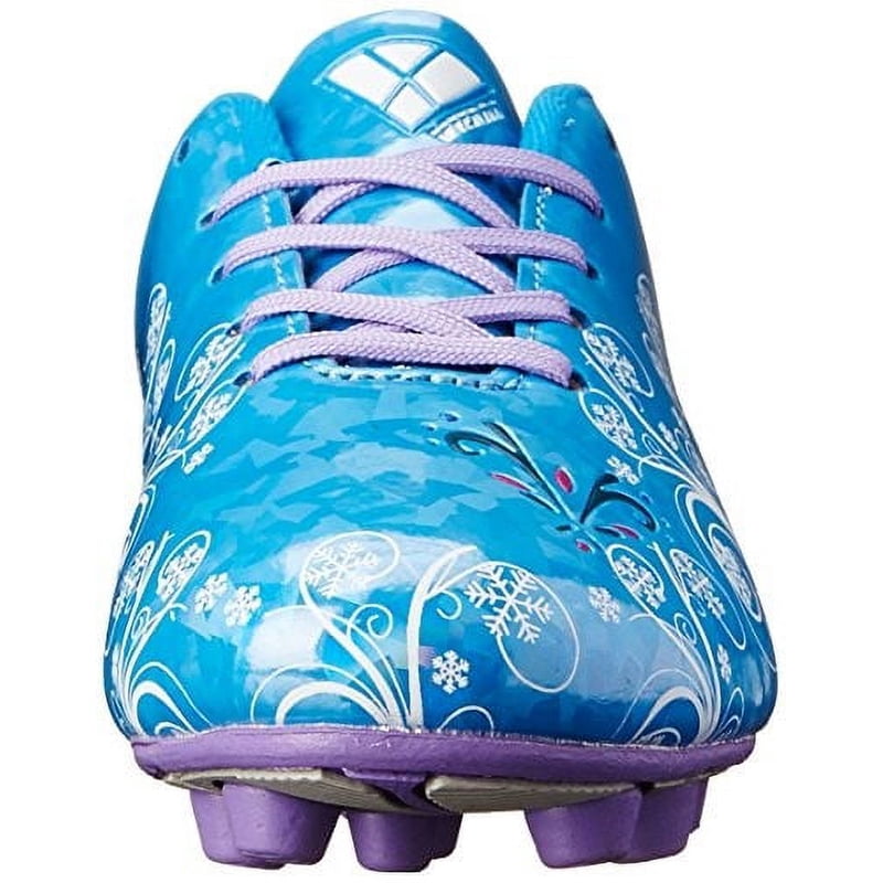 Vizari Frost Kids Soccer Cleats - 13.5 Blue Purple, Firm Ground Youth Shoes