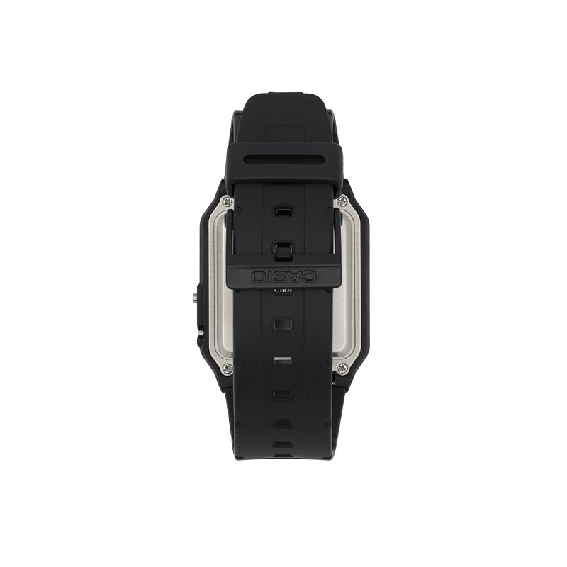 Men's Sport Rectangle Watch - Black Digital Sports Watch