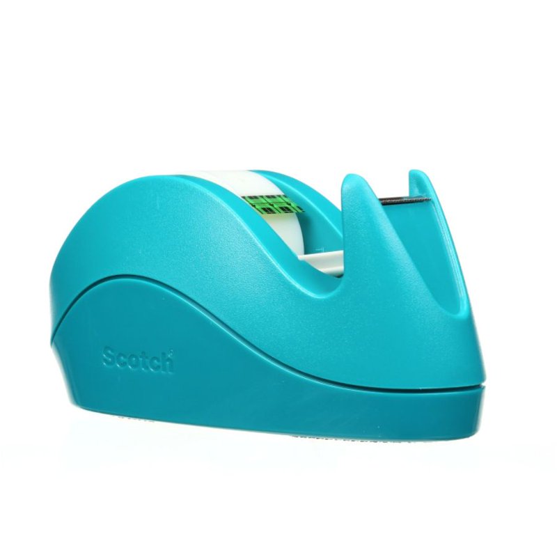 Scotch Magic Tape Dispenser with 3/4 Inch x 350 Inch Invisible Tape - Office & School Use