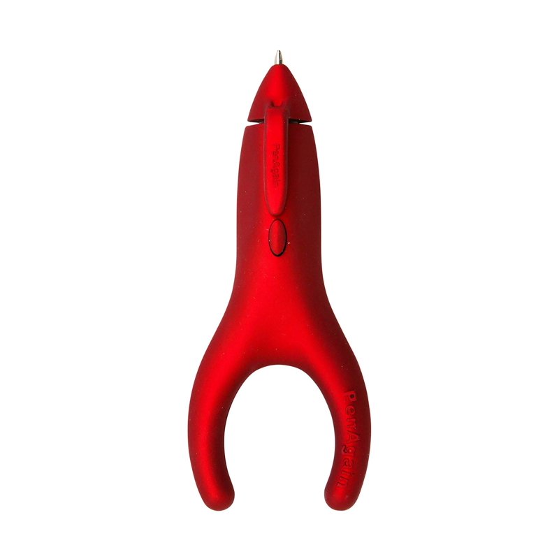 Ergonomic Retractable Ballpoint Pen with Comfort Grip for Arthritis & RSI
