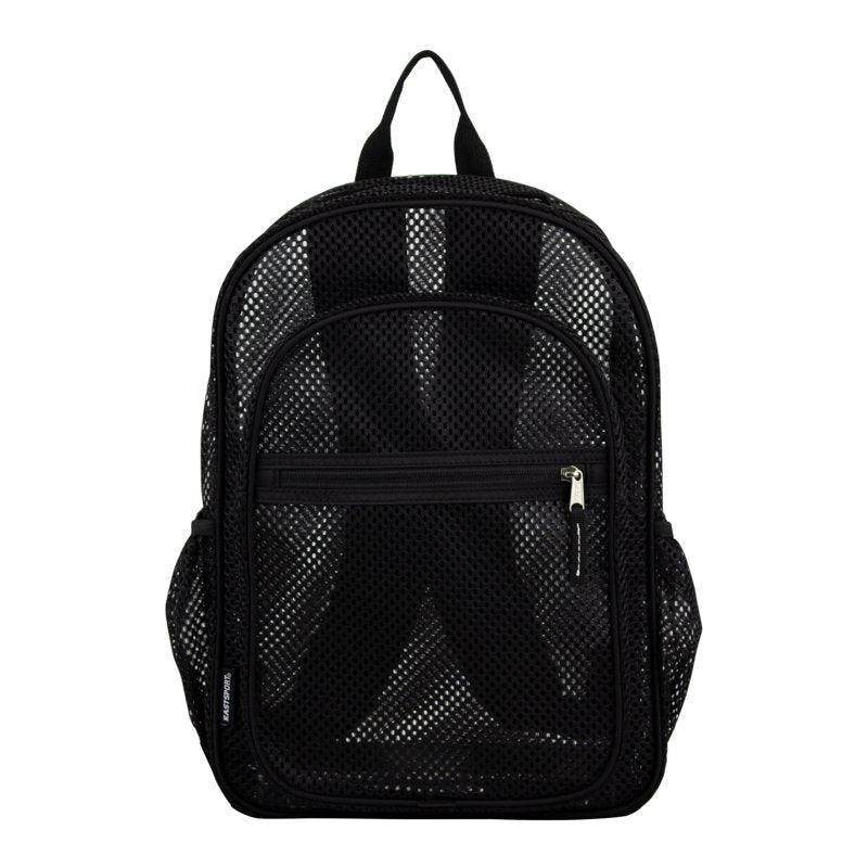 Large Mesh Backpack 6-Pack for School Sports & Travel - Padded Straps & Side Pockets