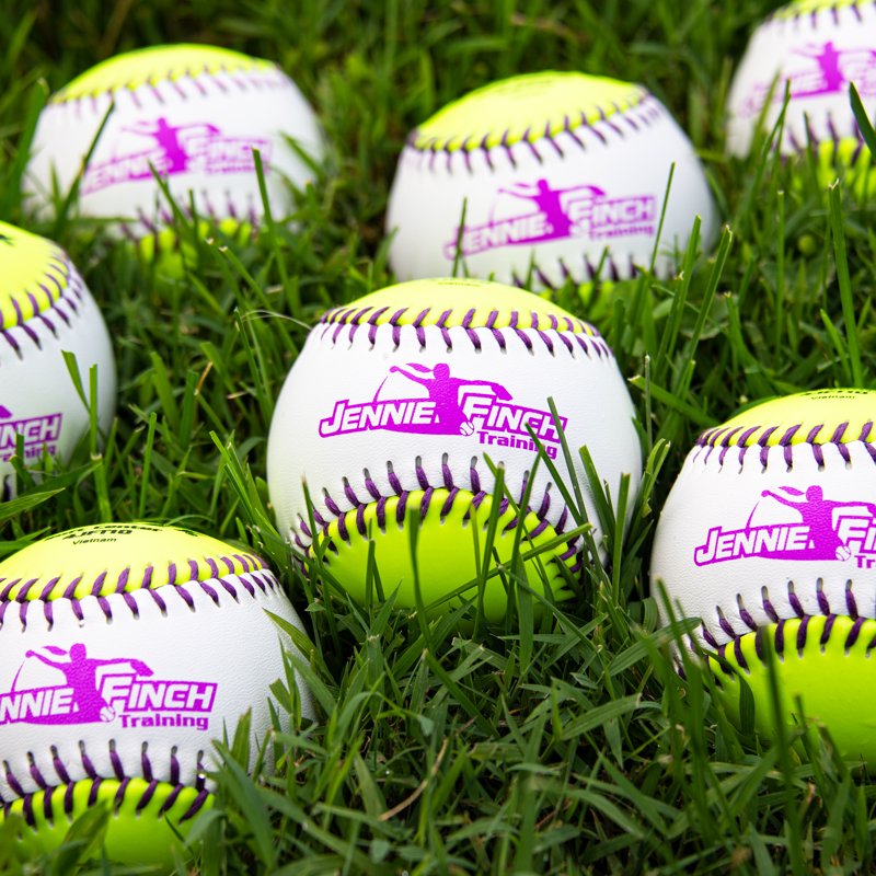 Softball Training Ball for Ages 8 and Under - 10 Inch Super Soft Core