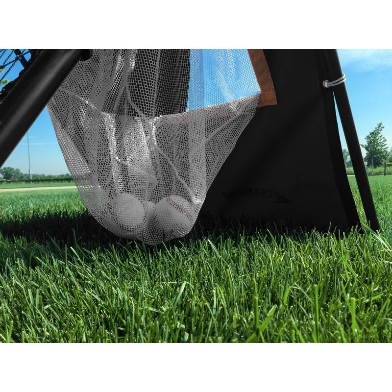 Baseball Rebounder and Virtual Catcher Training Screen - Heavy-Duty Steel Frame
