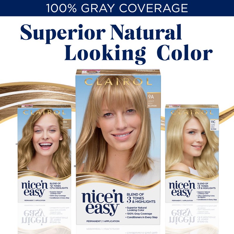Permanent Hair Color Cream - For Long-Lasting Hair Dye, Multiple Shades