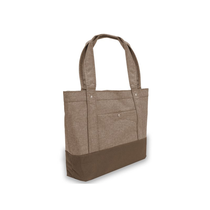Stylish Women's Tablet Tote Bag with Zipper Pocket - Multiple Colors