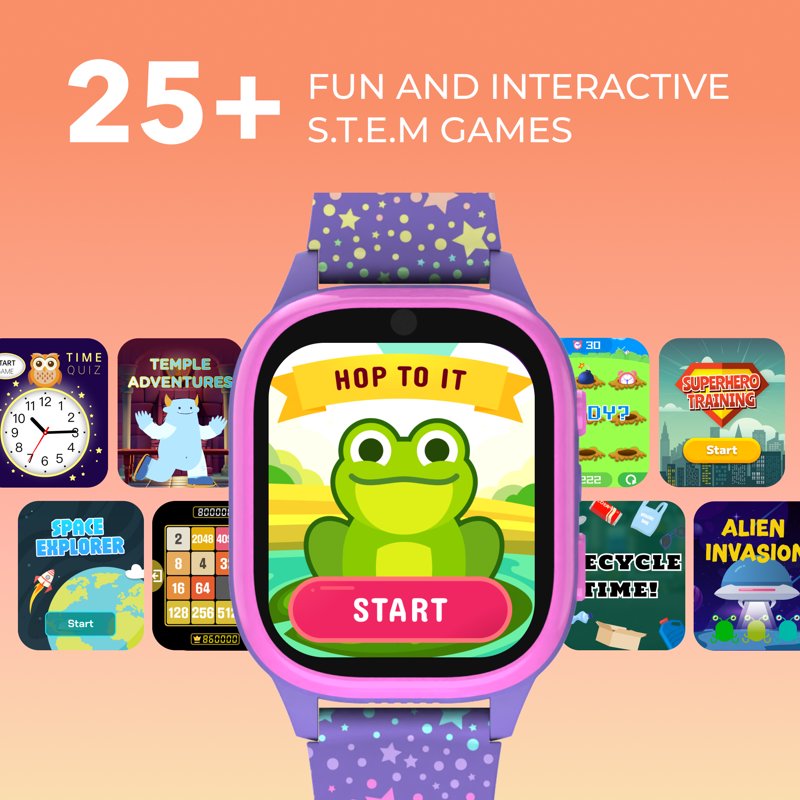 Kids Smartwatch with Educational Games Camera and Parental Controls