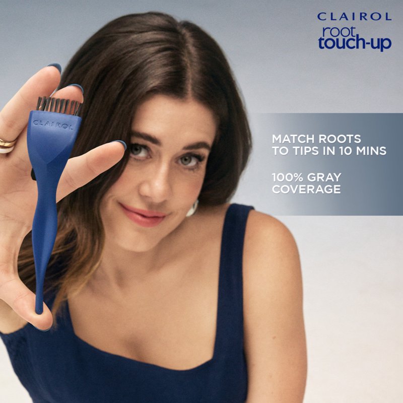 Root Touch-Up Hair Dye Kit for Gray Coverage and Natural Look