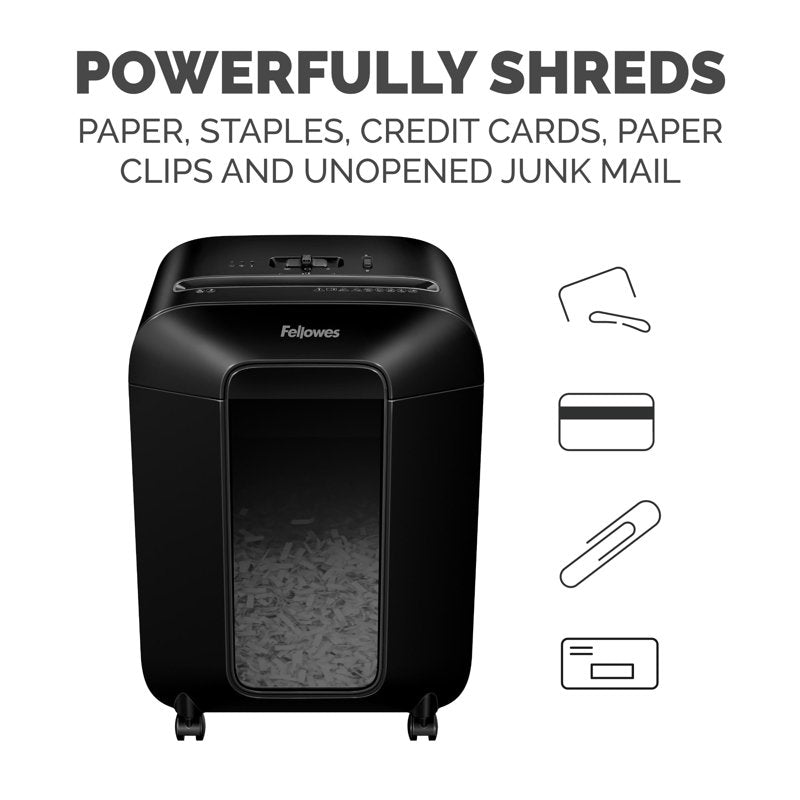 Cross-Cut Paper Shredder 12-Sheet Capacity Level P-4 with SafeSense