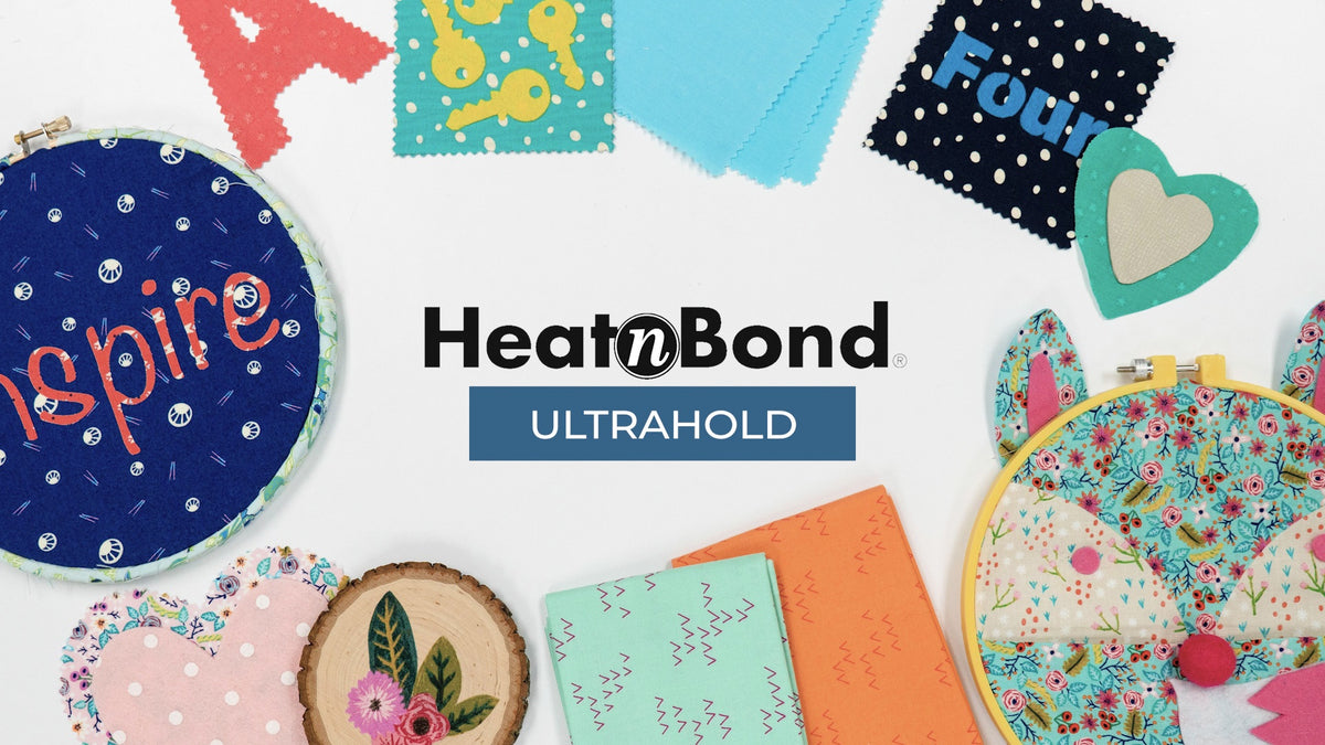 HeatnBond UltraHold Iron-On Fabric Adhesive Roll - Strong No-Sew Bonding