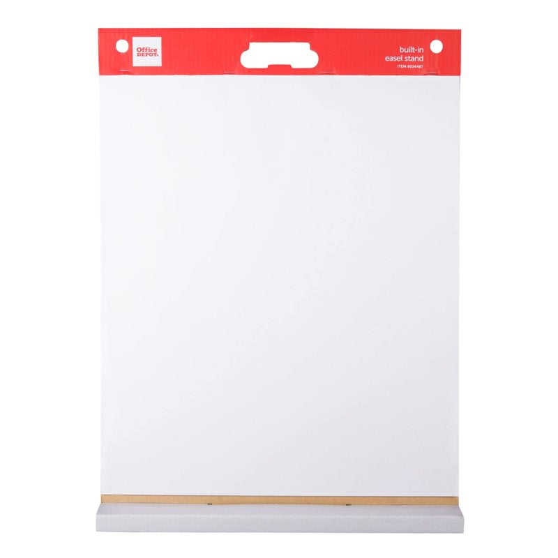 Tabletop Easel Pad with Built-In Stand, 20x23 Inches, 25 Sheets, Recycled Content