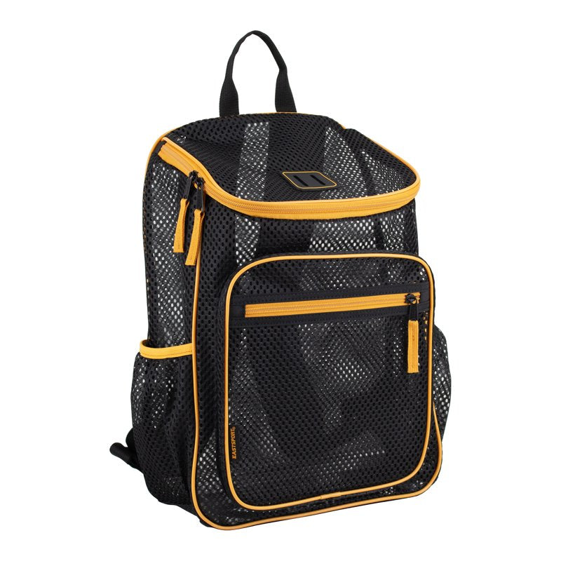 Mesh Backpack with Spacious Main Compartment Hydration Pockets & Padded Straps