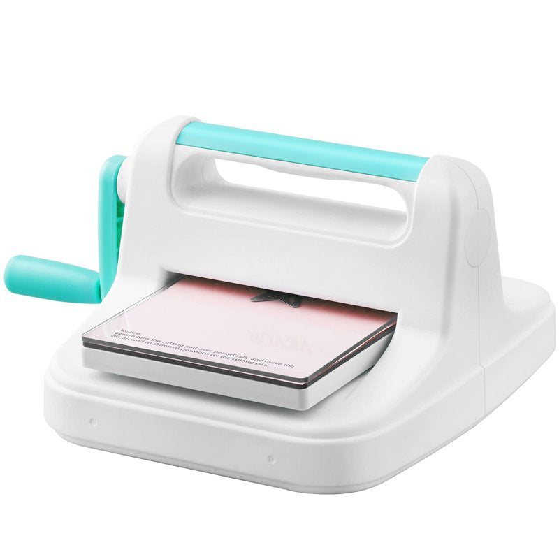 Manual Die Cutting & Embossing Machine Kit - 6 Inch Wide, Portable for Scrapbooking and Card Making