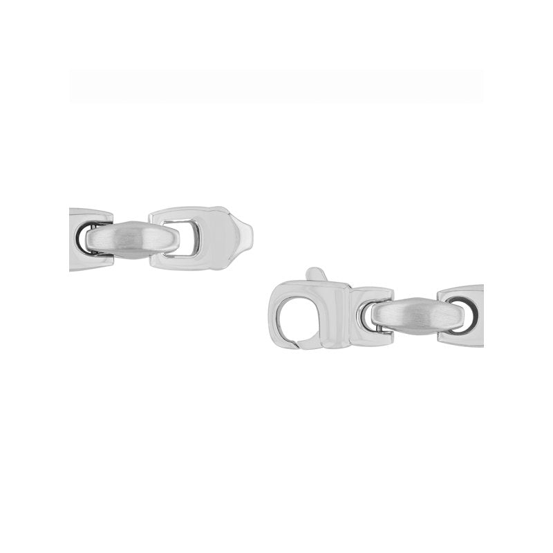 Stainless Steel Mariner Link Bracelet 9 Inch Men’s Jewelry