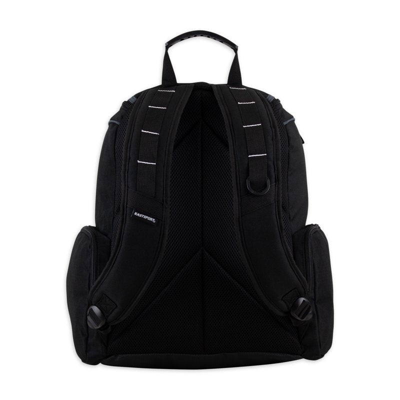 Unisex Oversized Laptop Backpack with Multiple Pockets and Padded Straps