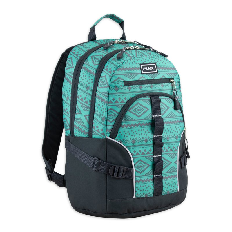 Unisex Multipocket Active Backpack with Laptop & Hydration Pockets