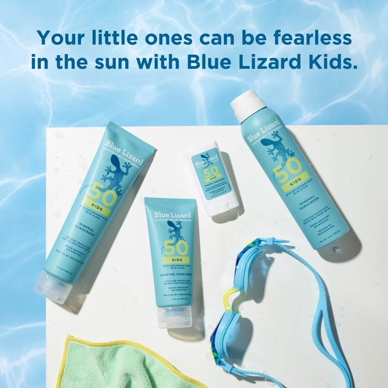 Kids Mineral Sunscreen Spray SPF 50 Broad Spectrum Water-Resistant 5 oz - 2 Pack