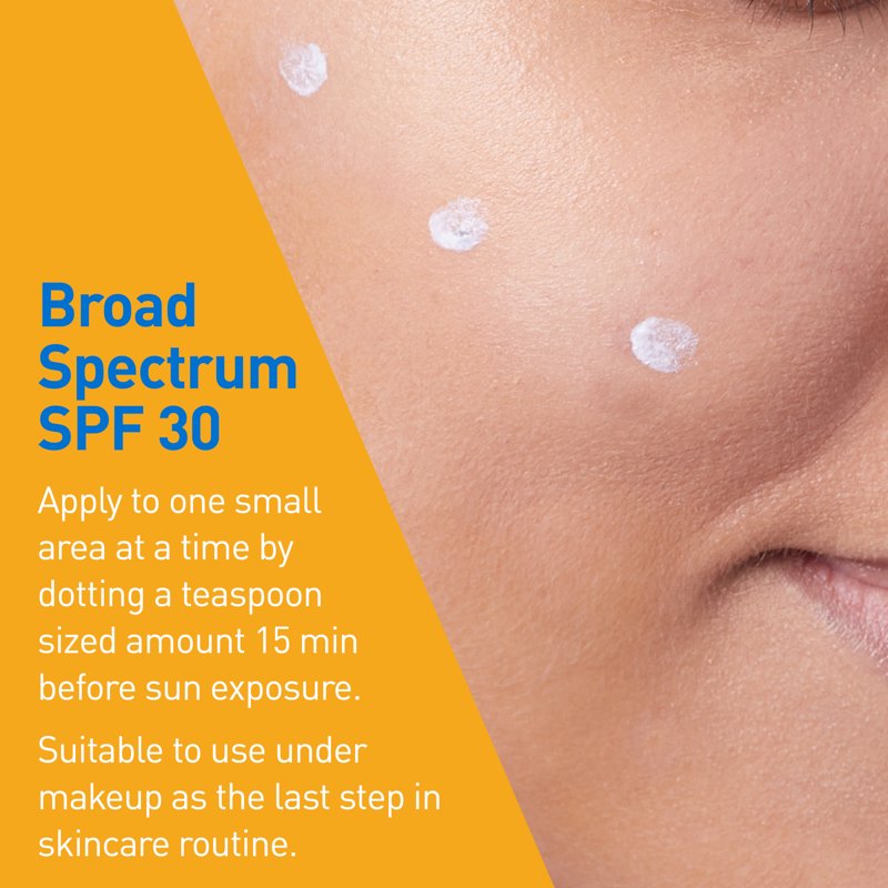 Mineral Sunscreen Face Lotion SPF 30 for Sensitive Skin - Unscented, Fragrance-Free 2.5 oz