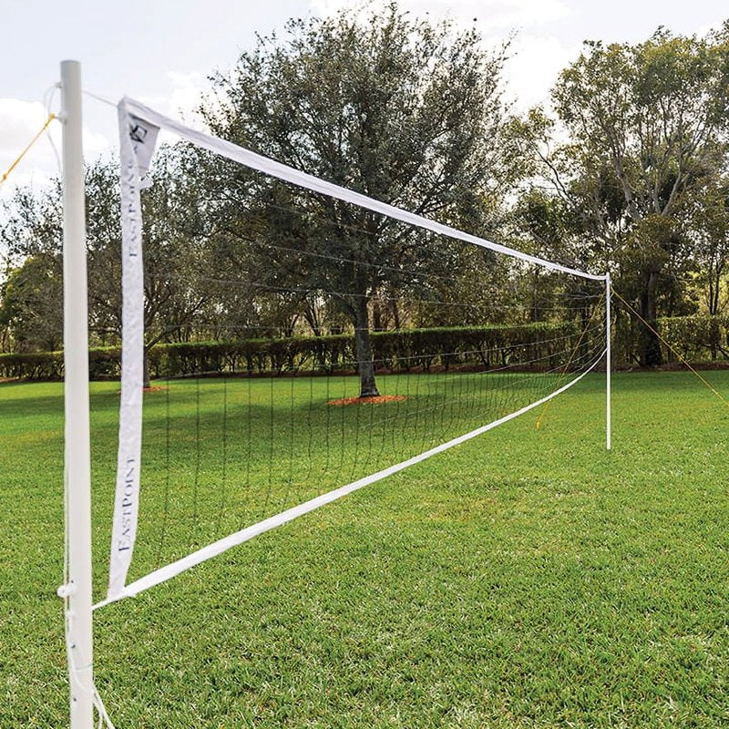 32ft x 3ft Volleyball Net with Heavy-Duty Tarpaulin Top - Indoor & Outdoor Use