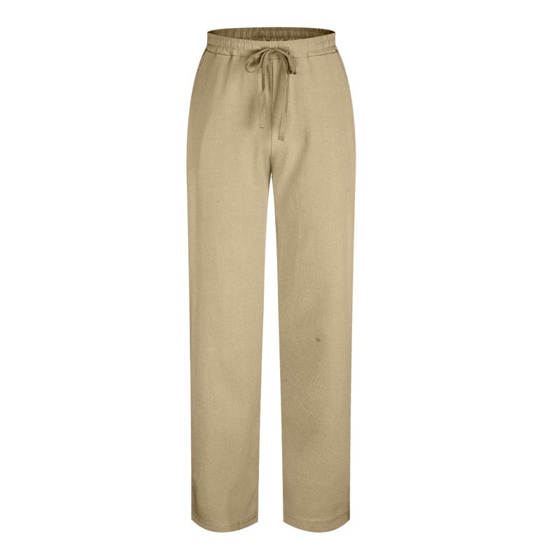 Big and Tall Men's Casual Drawstring Pants - Lightweight, Elastic Waist, Multiple Sizes & Colors